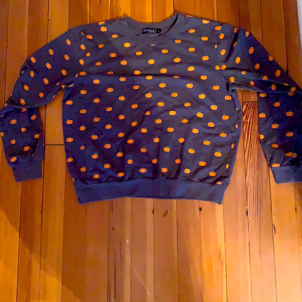 Pumpkin fall festive long sleeve top